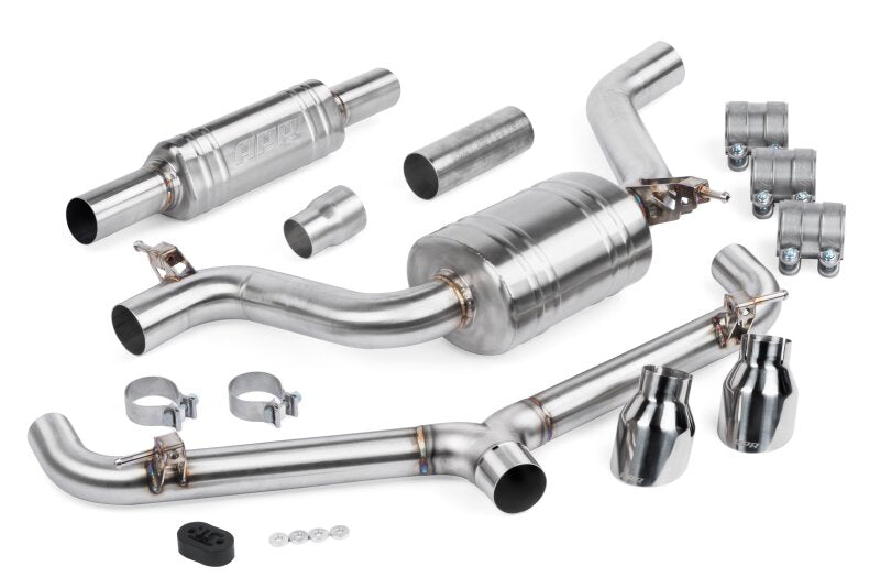 APR 18-21 Volkswagen GTI (MK7.5) Catback Exhaust System w/Front Muffler