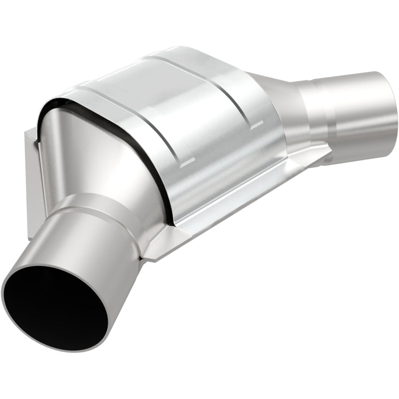 MagnaFlow Universal Catalytic Converter 2.50inch Angled Inlet/Outlet