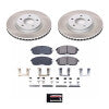 Power Stop 07-12 Nissan Sentra Front Semi-Coated Rotor Kit