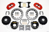 Wilwood Narrow Superlite 4R Rear P-Brk Kit 12.88in Drilled Red Chevy 12 Bolt-Spec 3.15in Bearing