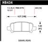 Hawk 02-03 WRX / 05-08 LGT D770 Performance Ceramic Street Rear Brake Pads