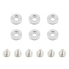 Mishimoto Small Fender Washer Kit (6pcs) - Silver