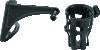 Kuryakyn Reflex Drink Holder Right Side HD Touring Passenger Mount 96-13 Gloss Black