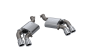 QTP 2016-2024 Chevrolet Camaro SS QTP Screamer Axle Back Quad Tip Bumper