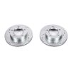 Power Stop 94-96 Ford Bronco Front Evolution Drilled & Slotted Rotors - Pair