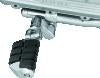 Kuryakyn Dually ISO Offset Highway Pegs With 1inch Clamp Chrome (Pair)