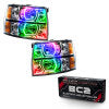Oracle 07-13 Chevrolet Silverado SMD HL - Square - ColorSHIFT w/ BC1 Controller