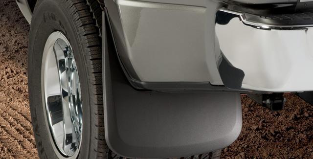 Husky Liners 99-09 Ford SuperDuty Reg/Super/Crew Cab Custom-Molded Front Mud Guards (w/Flares)