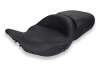 Mustang 23-26 Harley CVO Road Slide, Street Glide, Heated Smooth ST 1pc 2Up Blk w/ Blk Thread