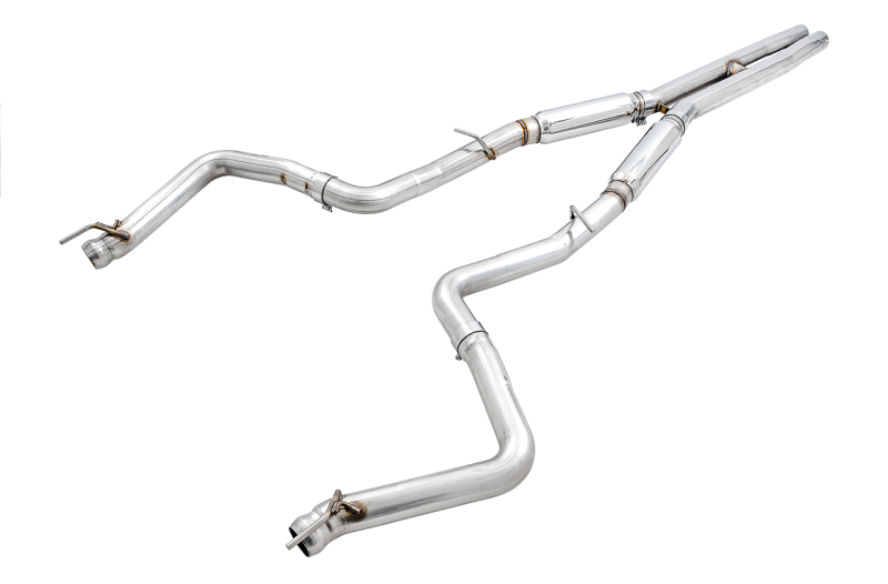 AWE Tuning 2015+ Dodge Challenger 6.4L/6.2L Supercharged Track Edition Exhaust - Use Stock Tips