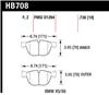 Hawk 07-08 BMW X5 3.0si/4.8i / 09-13 X5 Xdrive / 08-13 X6 Xdrive Perf Ceramic Frt Street Brake Pads