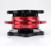 NRG Quick Release SFI SPEC 42.1 - Shinny Black Body / Red Shinny Ring