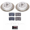 Power Stop 06-13 Lexus IS250 Rear Semi-Coated Rotor Kit