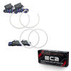 Oracle Nissan Titan 04-07 Halo Kit - ColorSHIFT w/ BC1 Controller