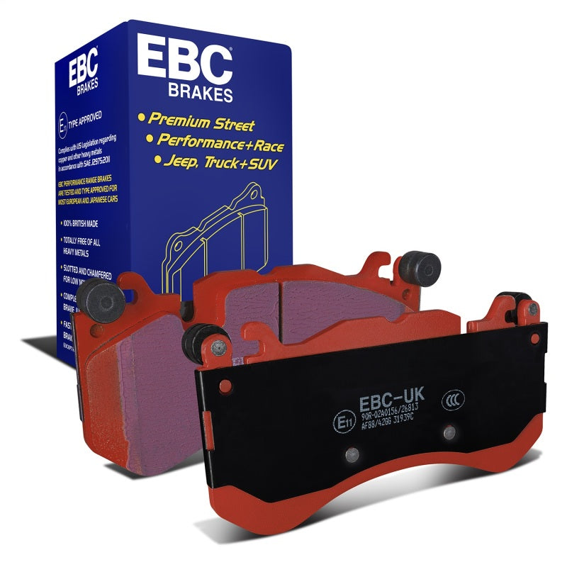 EBC 08-13 Mercedes-Benz C63 AMG (W204) 6.2 Redstuff Front Brake Pads