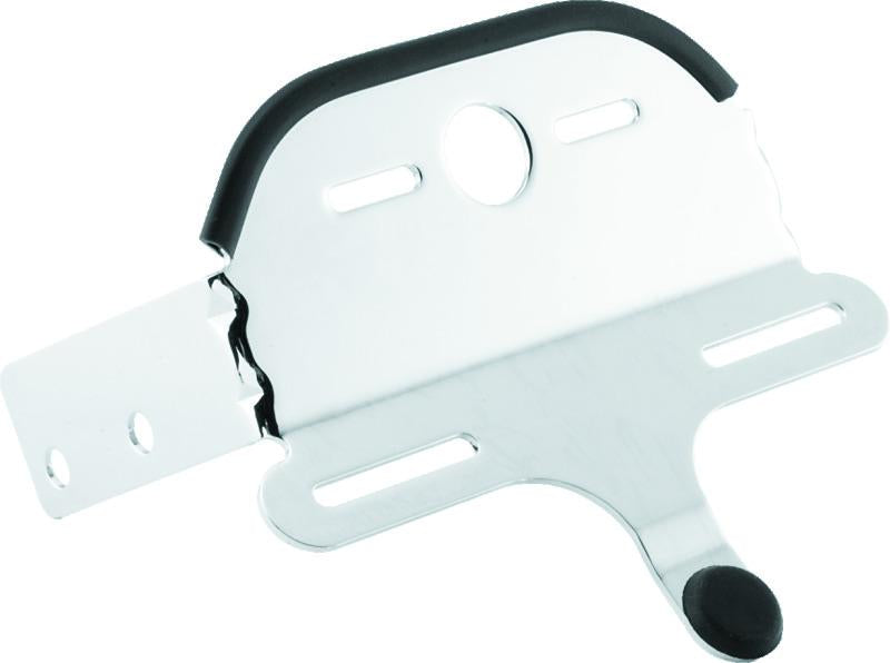 Bikers Choice 80-86 FXWG 84-99 FXST Chrome Bobbed Fender Custom Taillight Bracket