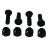 QuadBoss 99-04 Yamaha YFM250 Bear Tracker Front Wheel Stud & Nut Kit
