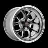 Weld S76 18x7 / 5X115 BP / 4.1in. BS Black Wheel (3.18 ID High Pad)
