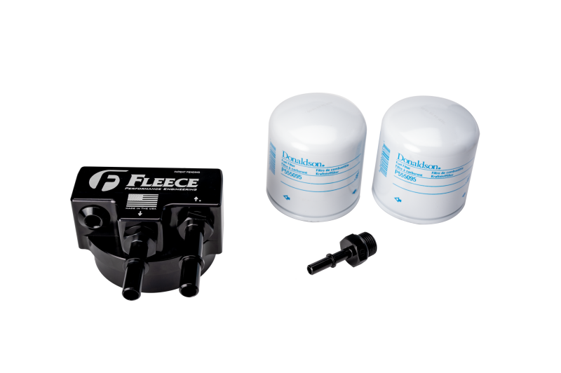 Fleece Performance 11-26 Ford Powerstroke 6.7L Engine Mounted Fuel Filter Assembly