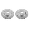 Power Stop 06-07 Subaru B9 Tribeca Front Evolution Drilled & Slotted Rotors - Pair