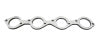 Kooks BB Chevy 2 3/8in BBC Flange 5in Spacing (Bank)