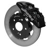 Wilwood 03-11 Honda Element / 02-06 Acura RSX Dynapro 12.19x0.81 Dynapro Front BBK - Black
