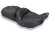 Mustang 23-26 Harley CVO Road Glide, Street Glide, Deluxe ST 1PC 2Up Blk w/ Blk Thread