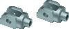 Kuryakyn Splined Peg Adapter BMW Silver