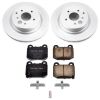 Power Stop 03-04 Infiniti G35 Rear Z17 Evolution Geomet Coated Brake Kit