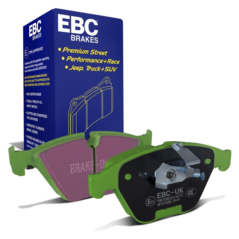 EBC 11-12 BMW 1M Coupe 3.0 Twin Turbo Greenstuff Front Brake Pads