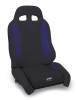 PRP EnduroCrawl Reclining Suspension Seat - Black/Purple Vinyl - Passenger