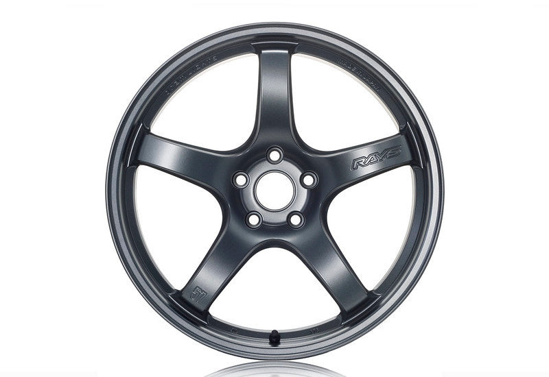 Gram Lights 57CR 15x8.0 +28 4x100 Gun Blue 2 Wheel