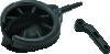 Kuryakyn Drink Holder Mesh Basket with Perch Mount Universal Gloss Black