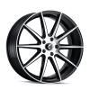 Kraze KR194 Cosmos 18x8 / 5x114.3 BP / 40mm Offset / 72.62mm Hub Gloss Black Machined Wheel