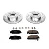 Power Stop 88-89 Honda CRX Front Z23 Evolution Sport Brake Kit