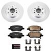 Power Stop 06-07 Buick Terraza Rear Z17 Evolution Geomet Coated Brake Kit