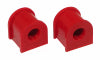 Prothane 92-95 Honda Civic/Del Sol Rear Sway Bar Bushings - 13mm - Red