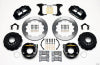 Wilwood Narrow Superlite 4R Rear P-Brk Kit 12.88in Mopar/Dana 2.36in Off w/Snap Ring Bearing