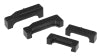 Prothane 88-98 Chevy Truck Big Block Radiator Isolators - Black