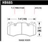 Hawk 10-11 Range Rover/Range Rover Sport Supercharged LTS Front Brake Pads