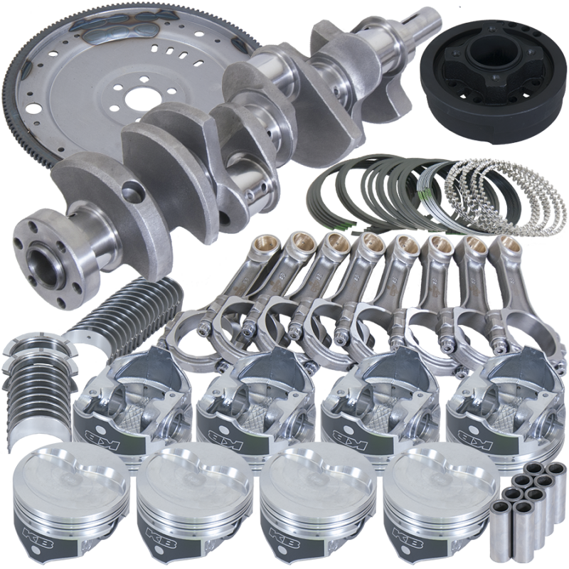 Eagle Ford 302 3.400in Crank 5.400in I-Beam Rod -16cc 4.060in Pistons 164 Tooth FW Balanced Assembly