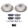 Power Stop 01-06 Kia Optima Rear Semi-Coated Rotor Kit