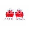 Power Stop 04-09 Audi S4 Rear Red Calipers w/Brackets - Pair