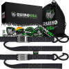 Rhino USA Cambuckle Motorcycle Tiedown Straps 2-Pack (Blue) 1.5In X 8Ft