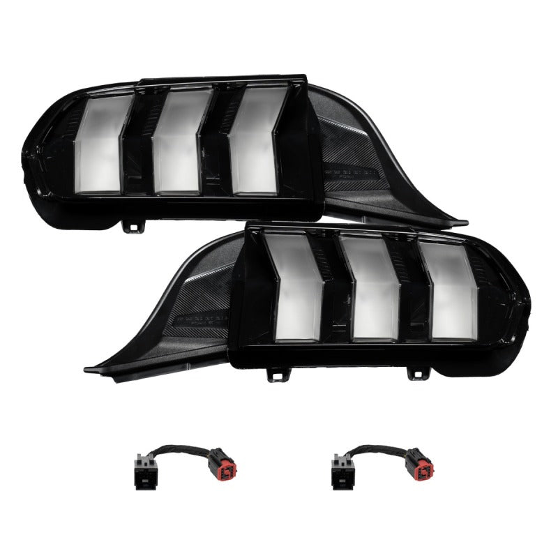 Form Lighting 2024+ Ford Mustang Sequential LED Tail Lights Clear (Pair)