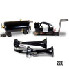 Kleinn 19-23 Ford Ranger Onboard Air System w/ Model 220 Horns