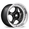 Konig SSM 18x8 5x114.3 ET35 Gloss Black w/ Machined Lip