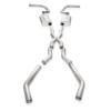 Stainless Works Chevy Camaro 1967-69 Exhaust 3in Stainless with X-Pipe