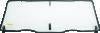 QuadBoss 15-18 Polaris Ranger 1000 Diesel Rear Panel Windows