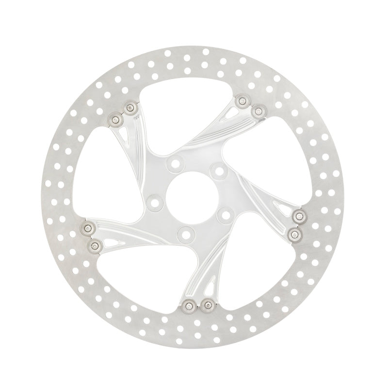 Performance Machine Disc/Carr 11.5 Cruise Front Left - Chrome